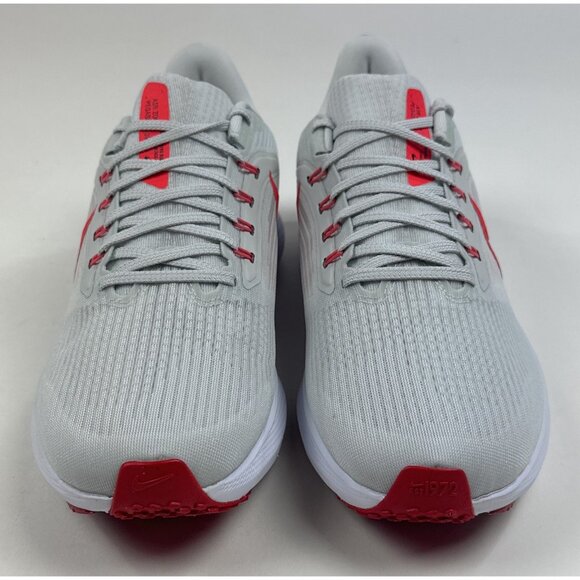 Nike Air Zoom Pegasus 39 Mens Size 8 Gray Red Running Shoes Sneakers DH4071-009 - Picture 4 of 9